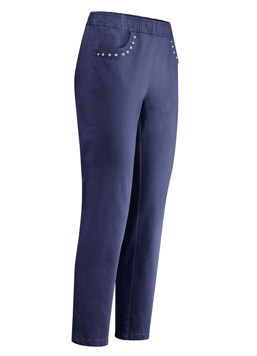 7/8 broeken, capri's, bermuda's - 7/8-jeans, in Größe 019 bis 058, in Farbe DONKERBLAUW Ansicht 1