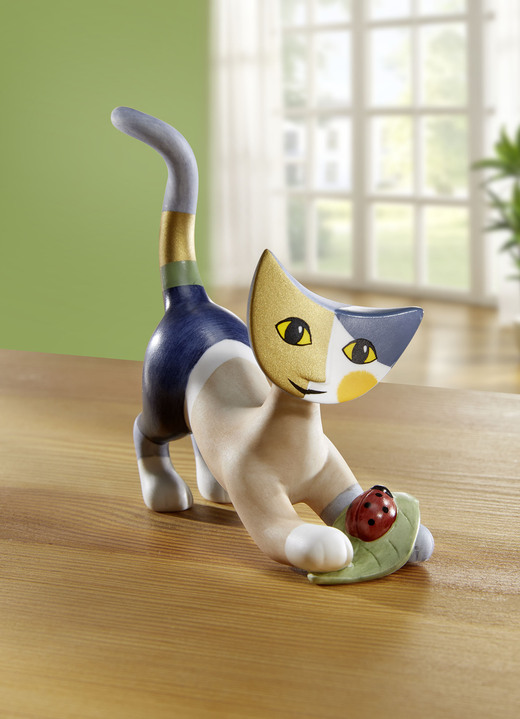 Woonaccessoires - Goebel kat gemaakt van hoogwaardig porselein, in Farbe MULTICOLOR