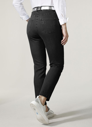 Enkellange jeans in 5-pocketmodel